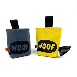 Mini Hunde Leckerlibeutel aus Dry Oilskin - Handgemacht - emma und hugo