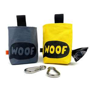 Mini Hunde Leckerlibeutel aus Dry Oilskin - Handgemacht - emma und hugo